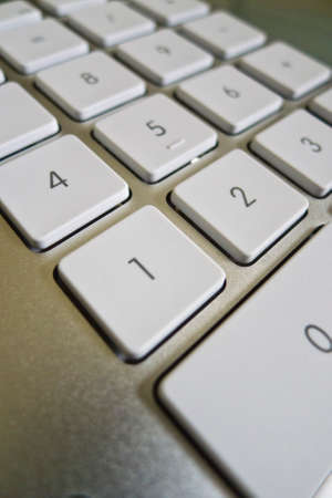 keys of a computerの写真素材