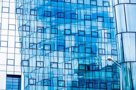 facade of an office buildingの写真素材