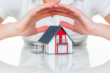 house is protectedの写真素材