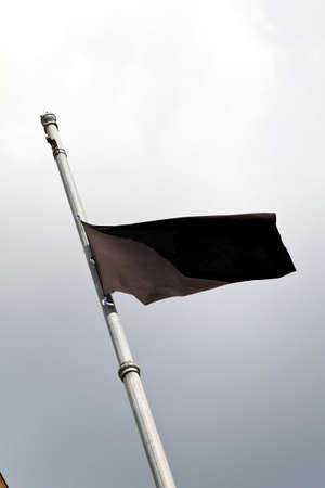mourning flag after deadの写真素材