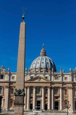 italy, rome, st. peters basilicaの写真素材