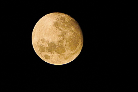 Moon close upの写真素材