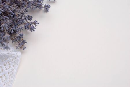 Lavender and laceの写真素材