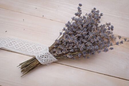 Bouquet of lavender flowersの写真素材