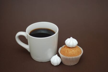 A cup of coffeeの写真素材