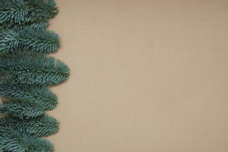 Christmas or New Year background isoalted lateralの写真素材