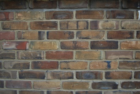 Bricks Textured wall. Orange Stone Old Brick Wall in London. Textureの写真素材