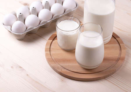 dairy products conceptの写真素材