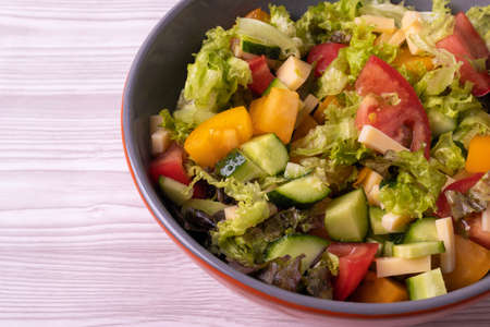 vegetable saladの写真素材