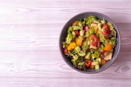 vegetable saladの写真素材