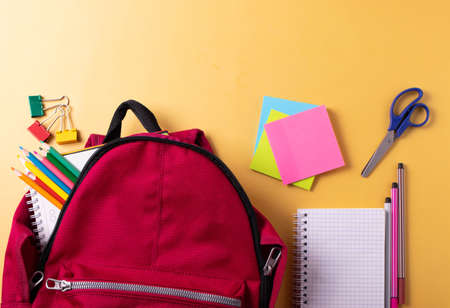 different stationary as studying or schooling concept