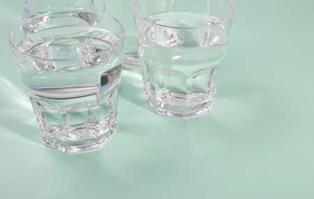 water drinking conceptの写真素材