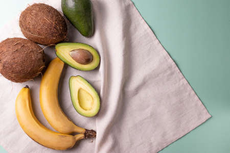 exotic tropical fruit