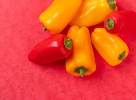 red and yellow pepper