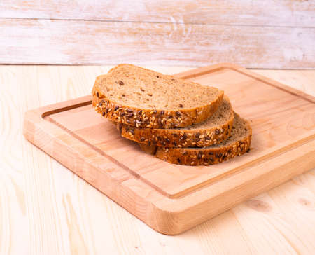 whole meal fresh baked bread