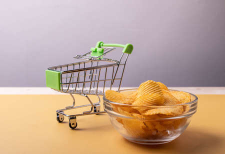 crispy potato chips
