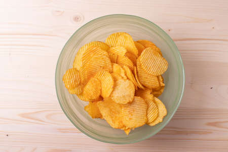 crispy potato chips