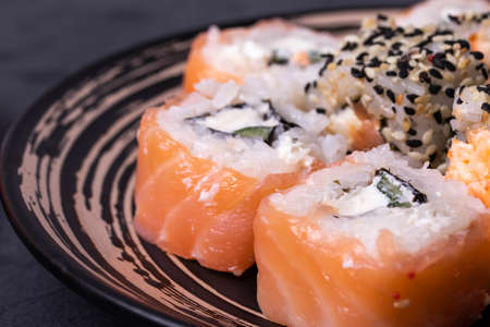 asian rollsの写真素材