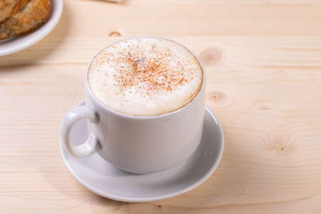 creamy cappuccinoの写真素材