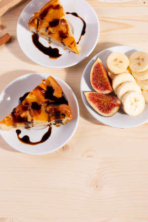 yummy honey tartの写真素材