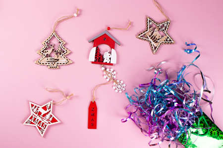 new year or christmas decoration conceptの写真素材
