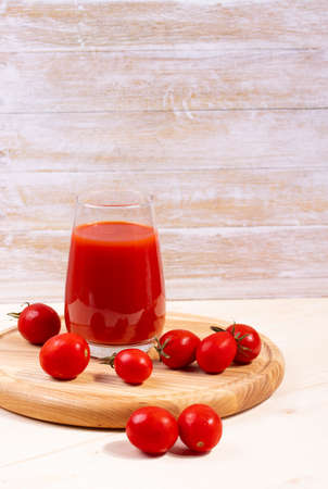 red fresh tomato juiceの写真素材