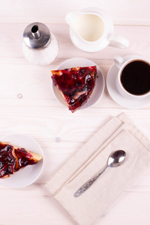 berry pieの写真素材