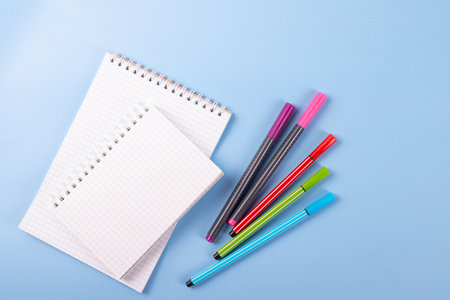 stationary items conceptの写真素材