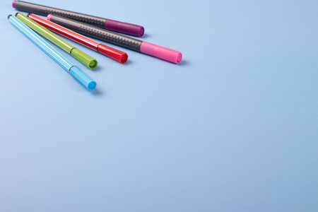 stationary items conceptの写真素材