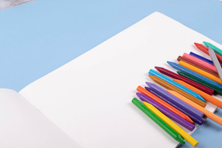 art supplies, minimalism styleの写真素材