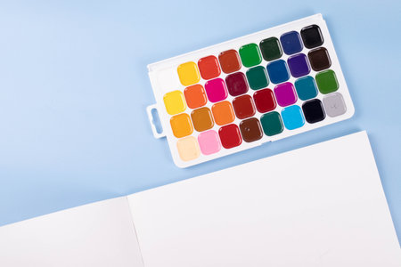 art supplies, minimalism styleの写真素材