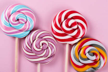 sweet lollipopsの写真素材