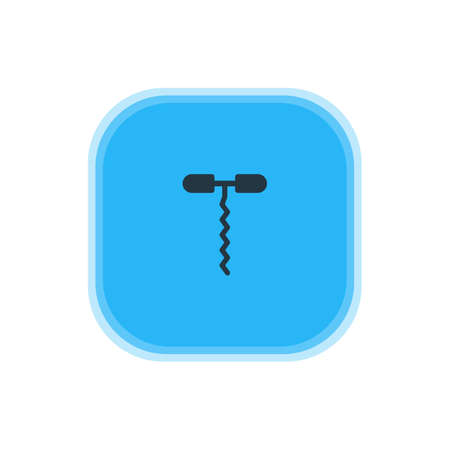 Corkscrew icon.のイラスト素材