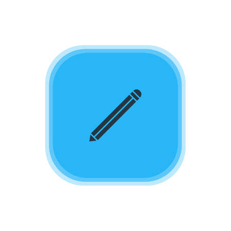 Vector Illustration Of Pencil Icon. Beautiful Internet Element Also Can Be Used As Pen Element.のイラスト素材