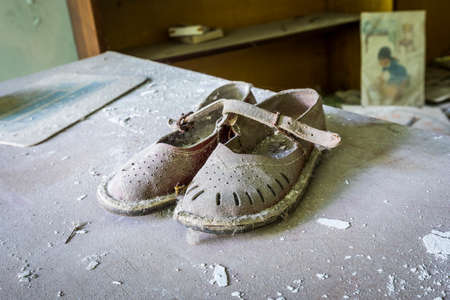 Abandoned kindergarten in Pripyatの写真素材