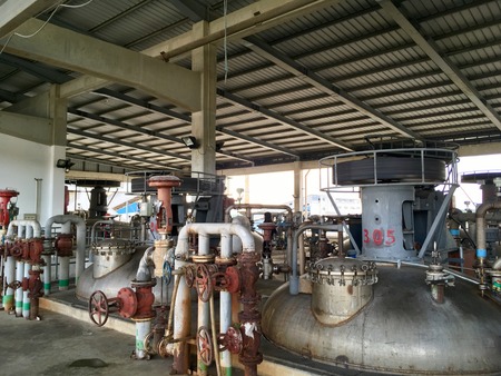 Tank curing, Machinery in the food industryの写真素材