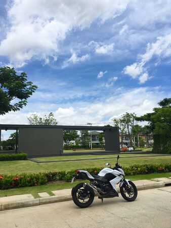 Motorcycle, good design and good capacityの写真素材