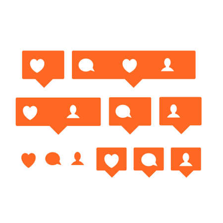 set of vector icons for websiteのイラスト素材