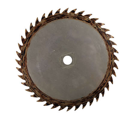 Old circular sawの写真素材