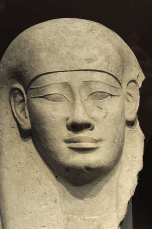 CHICAGO, IL - MARCH 23: Egyptian Statue at the Field Museum of Natural History on March 23, 2012 in...