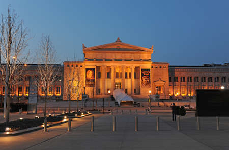 CHICAGO, IL - MARCH 23: View of the Field Museum of Natural History on March 23, 2012 in Chicago,...