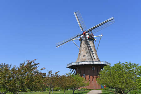 Windmill in Holland Michigan during daytime