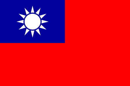 Flag of Taiwanのeditorial素材