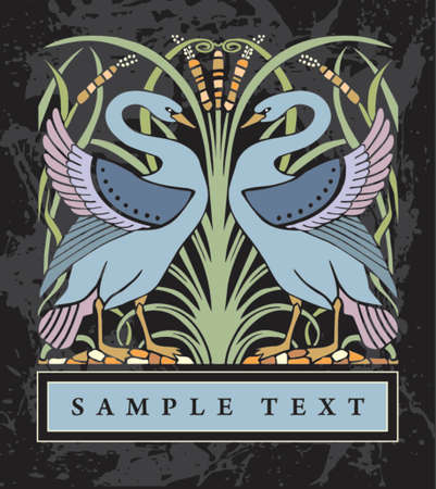 old labelのイラスト素材