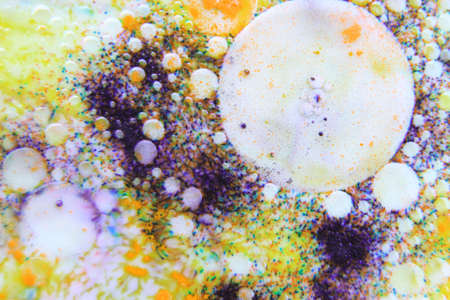 Abstract Bubbles Macroの写真素材