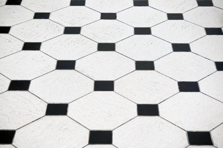 Stone black and white blocks for Background. Black and white photos.の写真素材