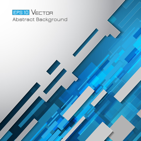 Abstract grey background with rectangles and dark blue colorのイラスト素材