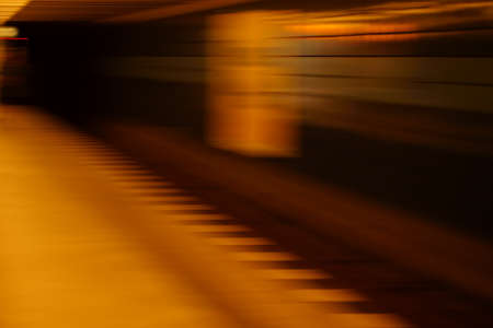 The long time exposure of an Underground tunnel                  