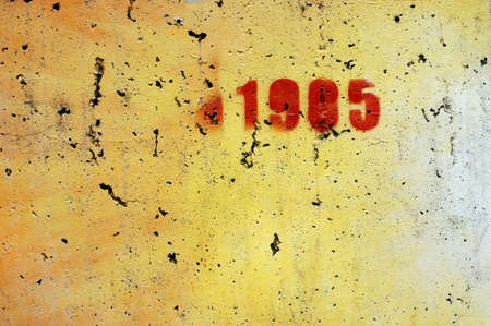 The close-up of street art on a porous wall                  の写真素材