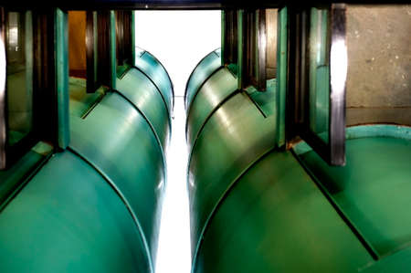 The Photography of tons, were put together into long tubes                  の写真素材